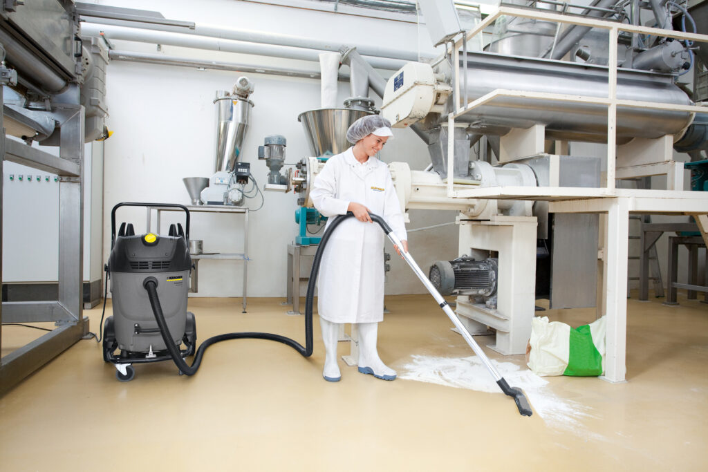 Factory Floor Cleaning - Elevate Exterior Solutions